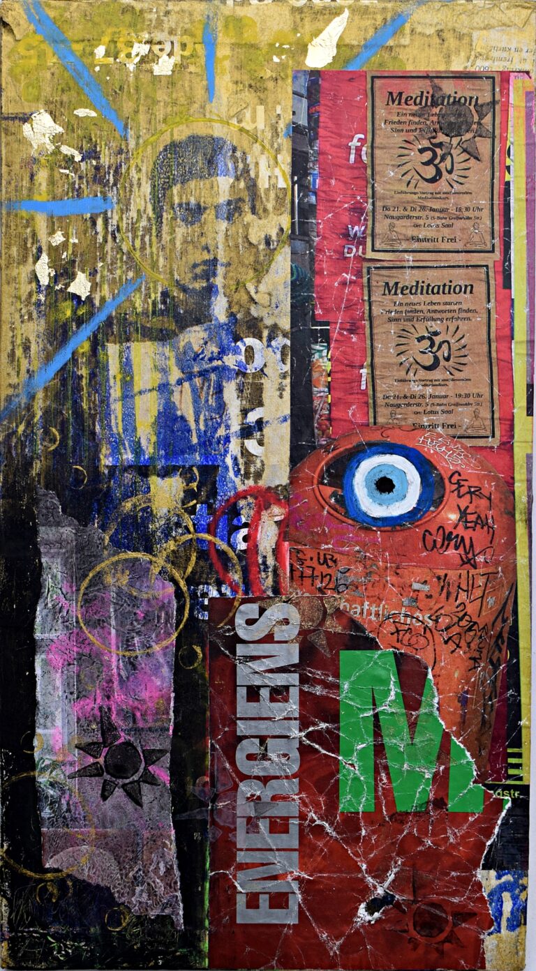 Street shine– collage/mixed af Baryhl Art